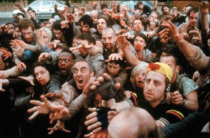 black friday crowd