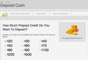 make your own flyers - deposit cash