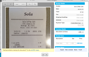 shoeboxed iphone receipt example