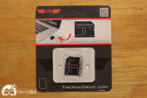 the mini drive allows quick and easy storage upgrades for your macbook pro