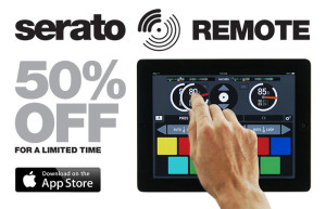 serato remote is on sale for 50% off