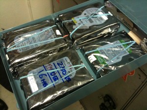 keeping hard drives in a safe deposit box